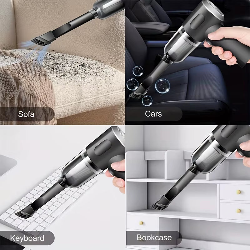 690000Pa Wireless Car Vacuum 2 Hours Quick Charge Wet Dry Dual-Use Cleaner Cordless Handheld High-Power Vacuum Cleaner 2026