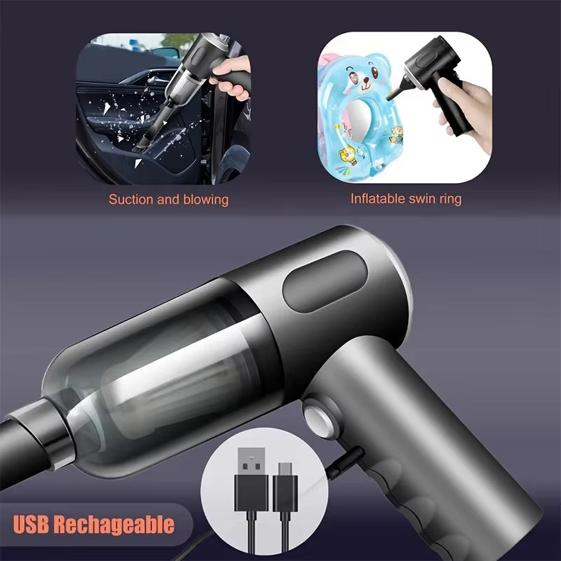 690000Pa Wireless Car Vacuum 2 Hours Quick Charge Wet Dry Dual-Use Cleaner Cordless Handheld High-Power Vacuum Cleaner 2026